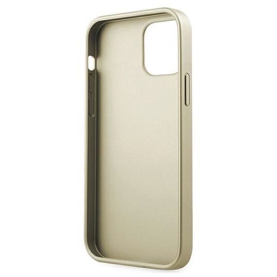 Guess GUHCP12LIGLGO iPhone 12 Pro Max 6.7" gold/gold hardcase Iridescent | Techbox