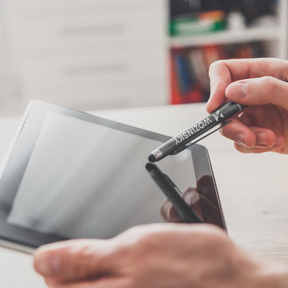 Wozinsky pen stylus for smartphone tablet touch screens, black | Techbox