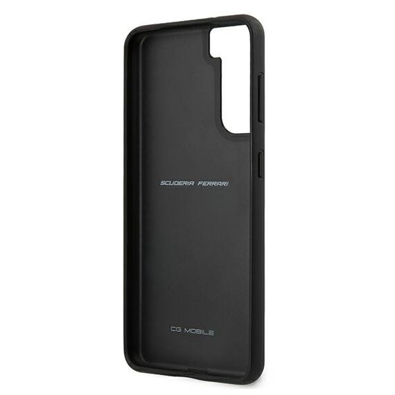 Ferrari FEOSIHCS21MRE S21+ G996 czerwony/red hardcase Off Track Leather Nylon Stripe - Samsung Cases - Cases - Techbox