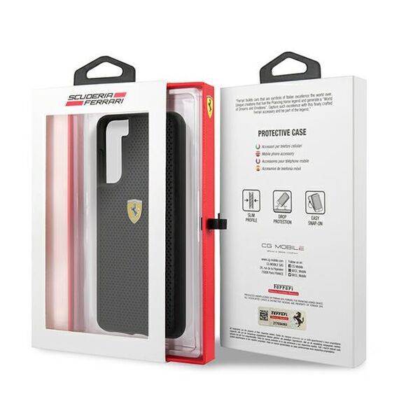 Ferrari FESPEHCS21MBK S21+ G996 black/black hardcase On Track Perforated | Techbox