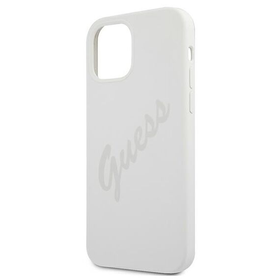 Guess GUHCP12LLSVSCR iPhone 12 Pro Max 6,7" kremowy/cream hardcase Script Vintage - Apple Cases - Cases - Techbox