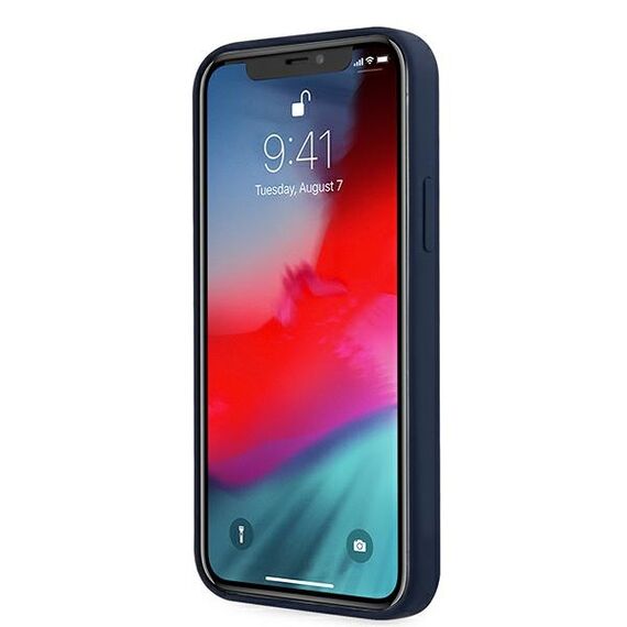 Guess GUHCP12MLSVSBL iPhone 12/12 Pro 6.1" blue/blue hardcase Script Vintage | Techbox