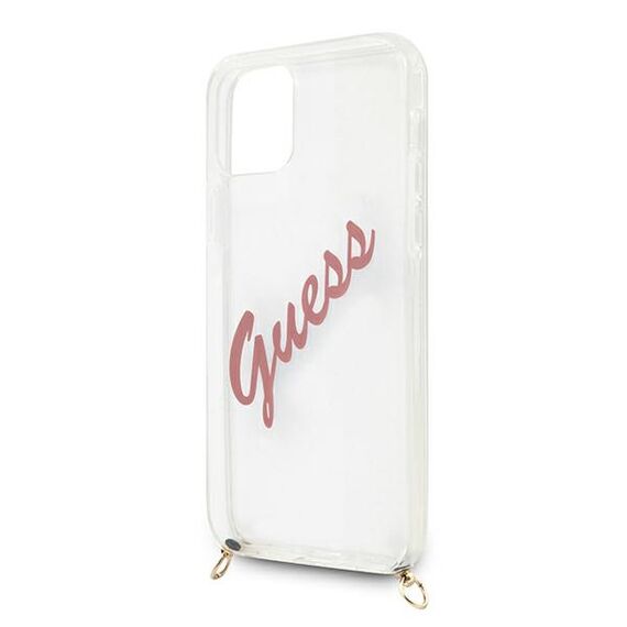 Guess GUHCP12SCRTVSPI iPhone 12 mini 5,4" rÃ³Å¼owy/pink hardcase Script Vintage - Apple Cases - Cases - Techbox