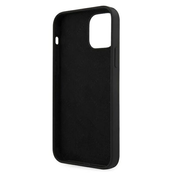 Guess GUHCP12SLSVSBW iPhone 12 mini 5,4" czarno biaÅ‚y/black white hardcase Silicone Vintage - Apple Cases - Cases - Techbox