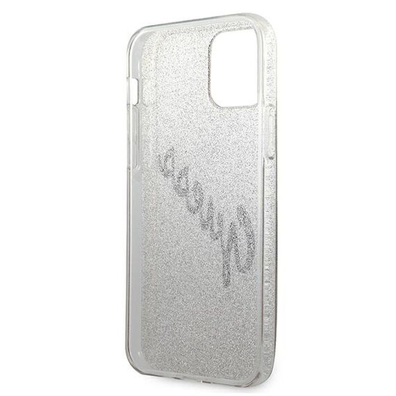 Guess GUHCP12SPCUGLSGO iPhone 12 mini 5,4" zÅ‚oty/gold hardcase Glitter Gradient Script - Apple Cases - Cases - Techbox