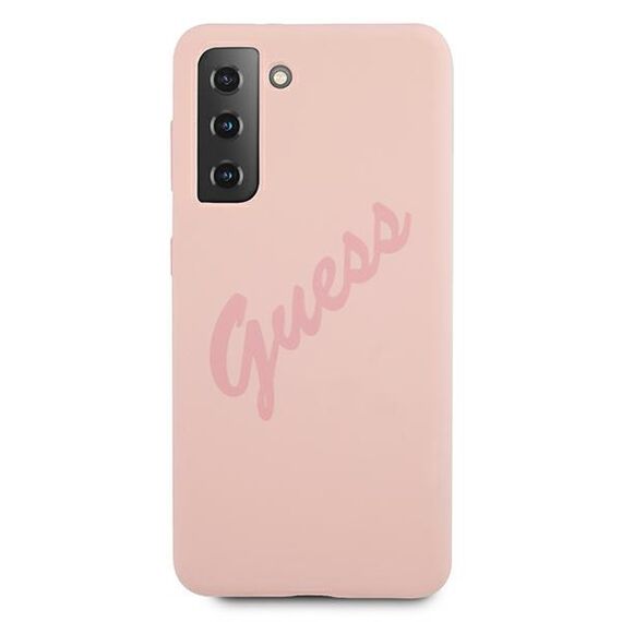 Guess GUHCS21MLSVSPI S21+ G996 pink/pink hardcase Script Vintage | Techbox