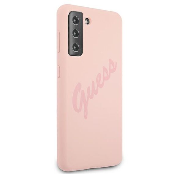 Guess GUHCS21MLSVSPI S21+ G996 pink/pink hardcase Script Vintage | Techbox
