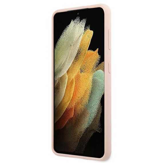 Guess GUHCS21MLSVSPI S21+ G996 pink/pink hardcase Script Vintage | Techbox