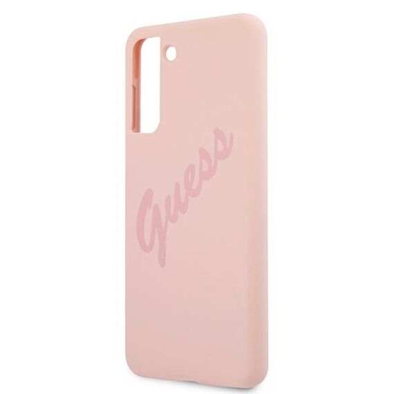 Guess GUHCS21MLSVSPI S21+ G996 pink/pink hardcase Script Vintage | Techbox