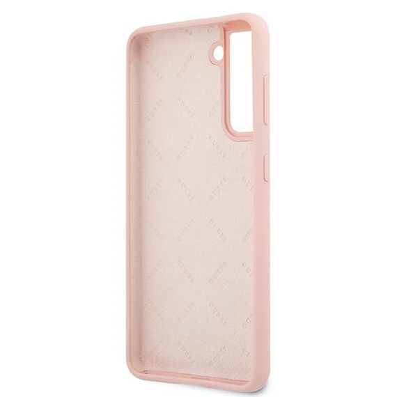 Guess GUHCS21MLSVSPI S21+ G996 pink/pink hardcase Script Vintage | Techbox