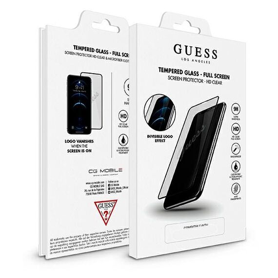 Guess szkÅ‚o hartowane iPhone 12 mini 5,4" Vintage Magic Logo / GUSPP12SSLTR - Apple iPhone - Screen & Camera Protection - Techbox