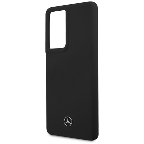 Mercedes MEHCS21LSILBK S21 Ultra G998 czarny/black hardcase Silicone Line | Techbox