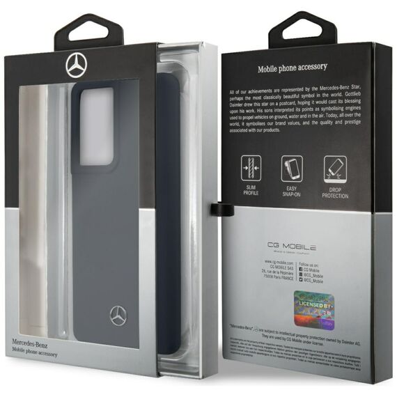 Mercedes MEHCS21LSILNA S21 Ultra G998 niebieski/blue hardcase Silicone Line | Techbox