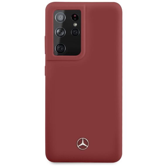 Mercedes MEHCS21LSILRE S21 Ultra G998 czerwony/red hardcase Silicone Line | Techbox