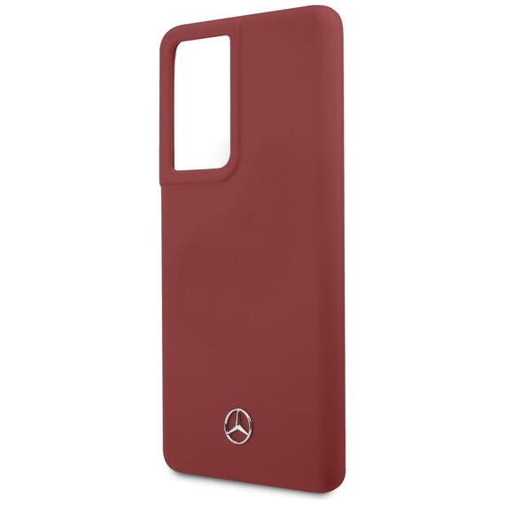 Mercedes MEHCS21LSILRE S21 Ultra G998 czerwony/red hardcase Silicone Line | Techbox