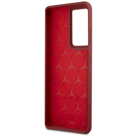 Mercedes MEHCS21LSILRE S21 Ultra G998 czerwony/red hardcase Silicone Line | Techbox