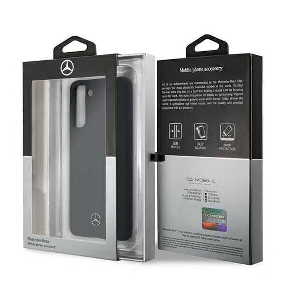 Mercedes MEHCS21MSILNA S21+ G996 niebieski/blue hardcase Silicone Line - Samsung Cases - Cases - Techbox