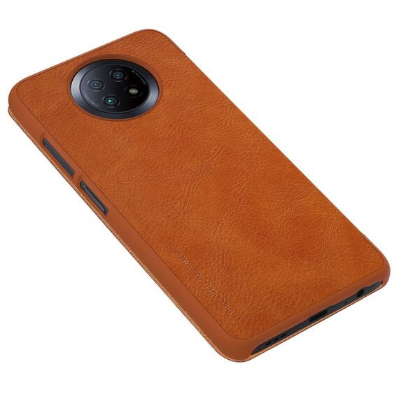 Nillkin Qin leather holster case for Xiaomi Redmi Note 9T 5G brown | Techbox
