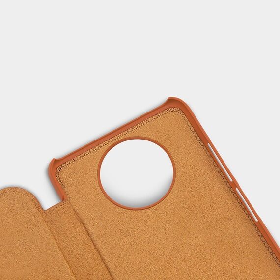 Nillkin Qin leather holster case for Xiaomi Redmi Note 9T 5G brown | Techbox