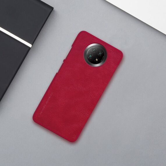 Nillkin Qin leather holster case for Xiaomi Redmi Note 9T 5G brown | Techbox