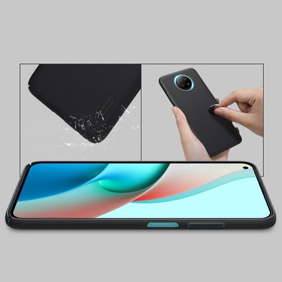 Nillkin Super Frosted Shield reinforced case cover for Xiaomi Redmi Note 9T 5G black | Techbox