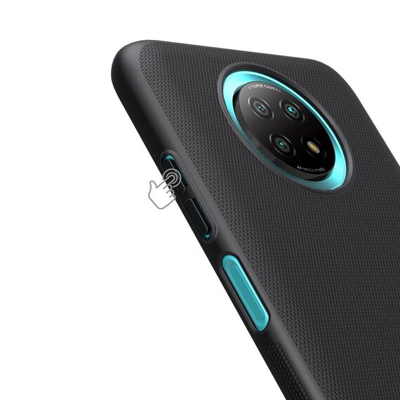 Nillkin Super Frosted Shield reinforced case cover for Xiaomi Redmi Note 9T 5G black | Techbox