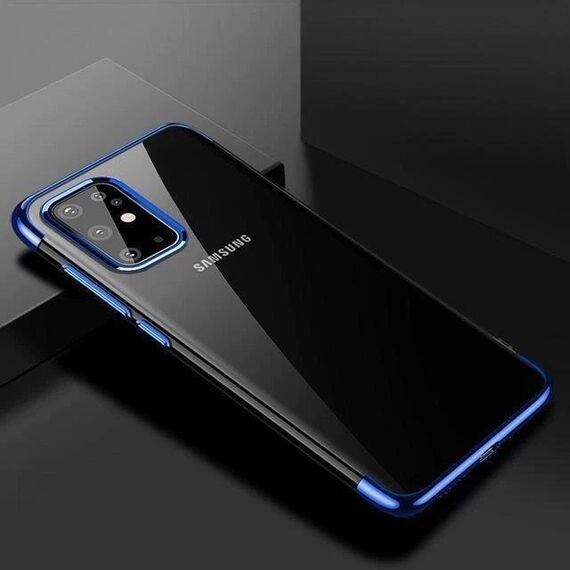Clear Color Case Gel TPU Electroplating frame Cover for Samsung Galaxy A72 4G blue - Uncategorized Cases (2) - Cases - Techbox