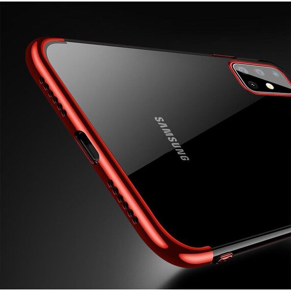 Clear Color Case Gel TPU Electroplating frame Cover for Samsung Galaxy A72 4G blue - Uncategorized Cases (2) - Cases - Techbox
