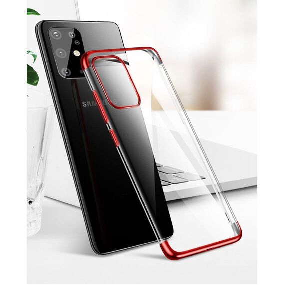 Clear Color Case Gel TPU Electroplating frame Cover for Samsung Galaxy A72 4G blue - Uncategorized Cases (2) - Cases - Techbox