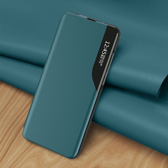 Eco Leather View Case Elegant Flip Cover Case with Stand Function Xiaomi Redmi K40 Pro + / K40 Pro / K40 / Poco F3 Red | Techbox