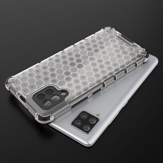 Honeycomb Case armor cover with TPU Bumper for Samsung Galaxy A42 5G black | Techbox