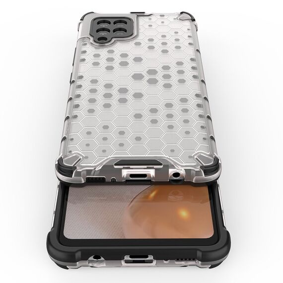 Honeycomb Case armor cover with TPU Bumper for Samsung Galaxy A42 5G black | Techbox