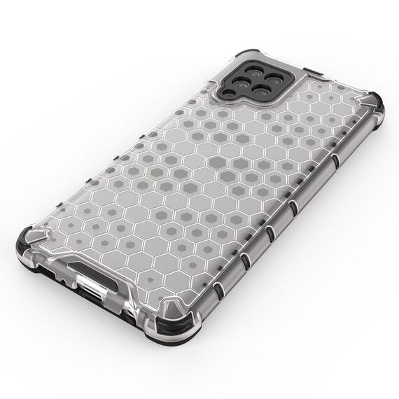 Honeycomb Case armor cover with TPU Bumper for Samsung Galaxy A42 5G blue | Techbox
