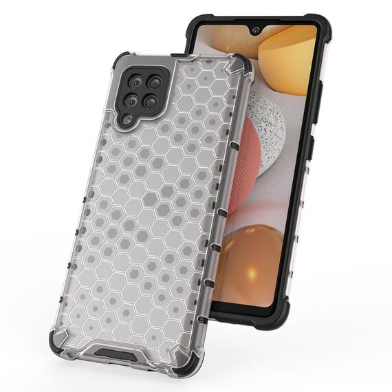 Honeycomb Case armor cover with TPU Bumper for Samsung Galaxy A42 5G blue | Techbox