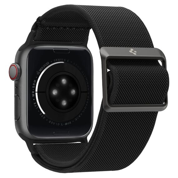 Spigen Fit Lite Strap for Apple Watch 4/5/6/7/8/9/SE/Ultra (42/44/45/49 mm) - Black | Techbox