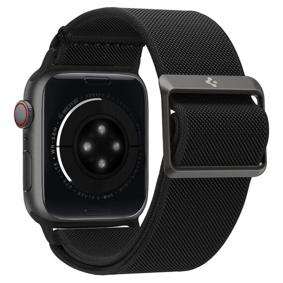 Spigen Fit Lite Strap for Apple Watch 4/5/6/7/8/9/SE/Ultra (42/44/45/49 mm) - Black | Techbox
