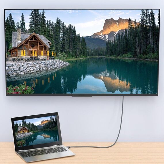 Wozinsky cable HDMI 2.1 8K 60 Hz 48 Gbps / 4K 120 Hz / 2K 144 Hz 3m silver (WHDMI-30) - Cables & Adapters - Cables & Accessories - Techbox