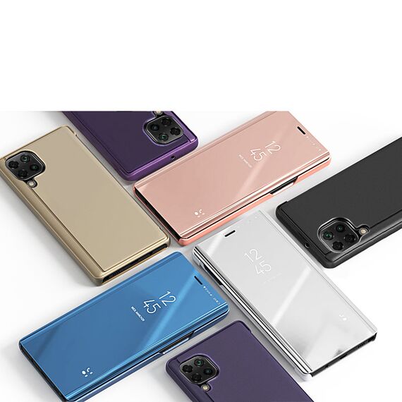Clear View Case cover for Samsung Galaxy A22 4G blue | Techbox