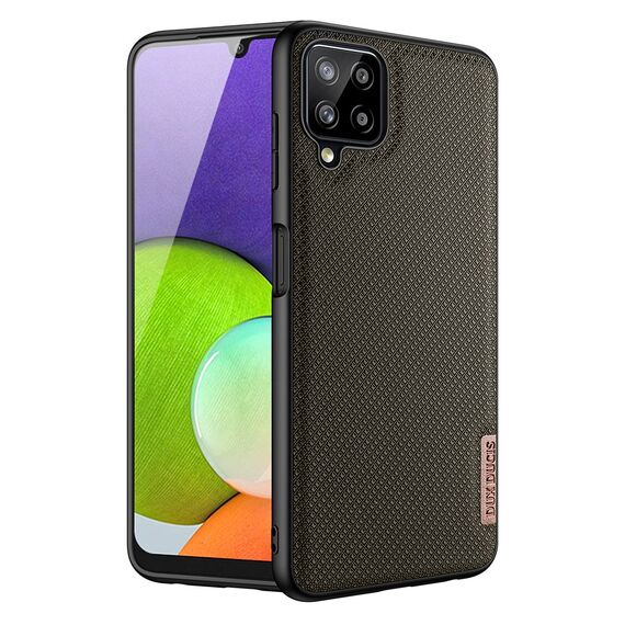 Dux Ducis Fino case covered with nylon material for Samsung Galaxy A22 4G green - Samsung Cases - Cases - Techbox
