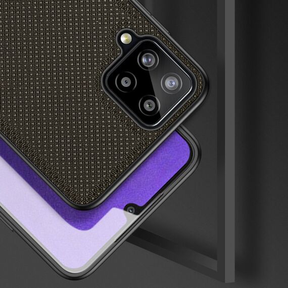 Dux Ducis Fino case covered with nylon material for Samsung Galaxy A22 4G green - Samsung Cases - Cases - Techbox
