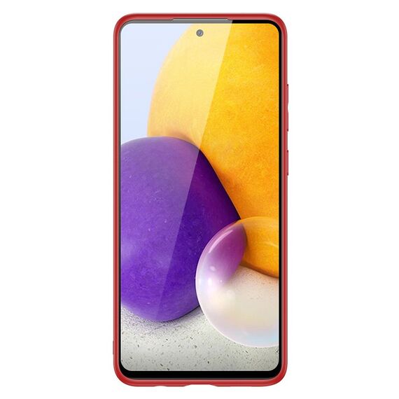 Dux Ducis Yolo elegant case made of soft TPU and PU leather for Samsung Galaxy A72 4G red | Techbox