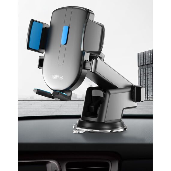 Joyroom car phone holder with telescopic extendable arm for dashboard and windshield black (JR-OK3) - Smartphone Holders - Smartphones - Techbox