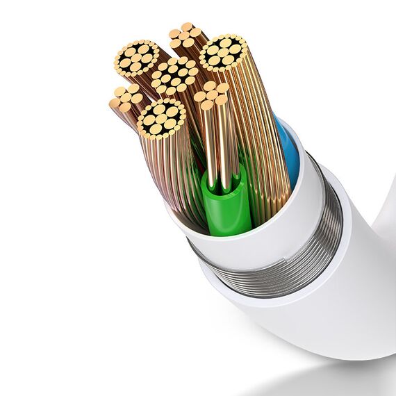 Joyroom S-Y104 headphone adapter Lightning - Lightning / mini jack 3.5mm - white | Techbox