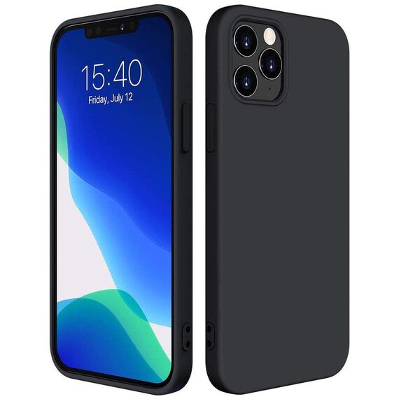 Silicone Case Soft Flexible Rubber Cover for Xiaomi Redmi Note 10 5G / Poco M3 Pro black - Xiaomi Cases - Cases - Techbox