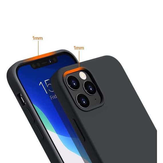 Silicone Case Soft Flexible Rubber Cover for Xiaomi Redmi Note 10 5G / Poco M3 Pro black - Xiaomi Cases - Cases - Techbox