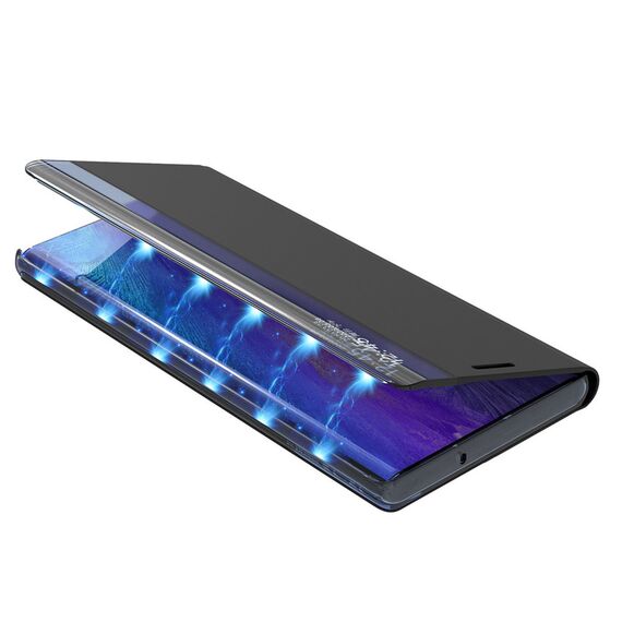 Sleep Case Bookcase Type Case with Smart Window for Samsung Galaxy A22 4G blue | Techbox