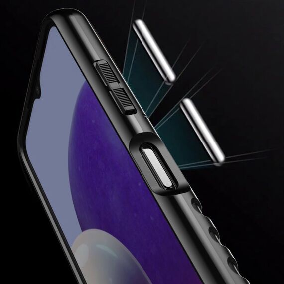 Thunder Case Flexible Tough Rugged Cover TPU Case for Samsung Galaxy A22 5G blue | Techbox