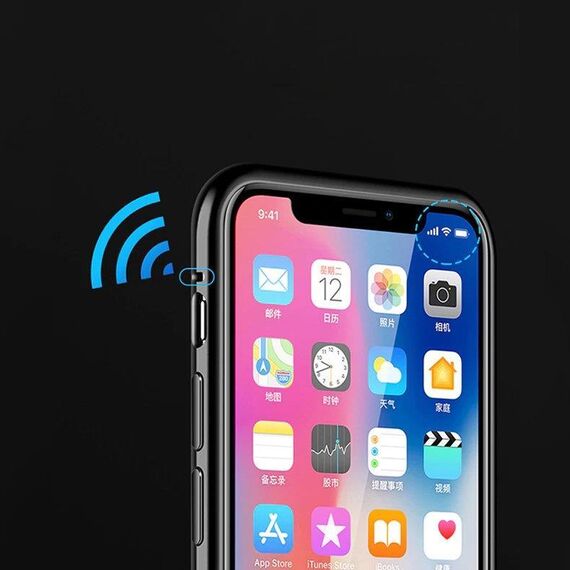 Wozinsky Full Magnetic Case Full Body Front and Back Cover with built-in glass for Samsung Galaxy A72 4G black-transparent - Samsung Cases - Cases - Techbox