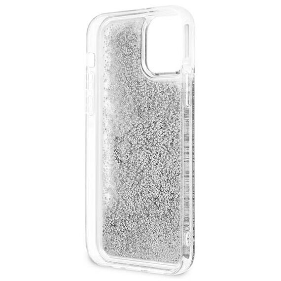Guess GUHCP12LLG4GSI iPhone 12 Pro Max 6,7" srebrny/silver hardcase 4G Big Liquid Glitter - Apple Cases - Cases - Techbox
