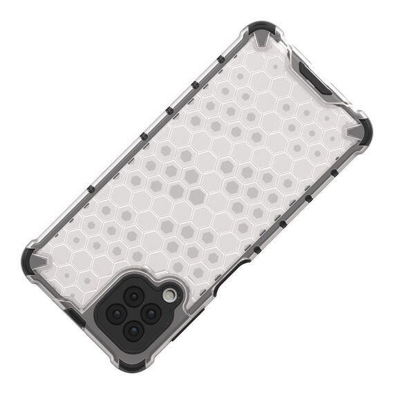 Honeycomb Case armor cover with TPU Bumper for Samsung Galaxy A22 4G black | Techbox